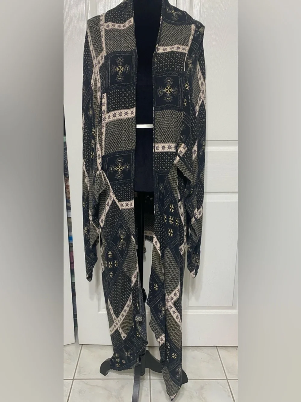 Free People twilight long women cardigan size XS